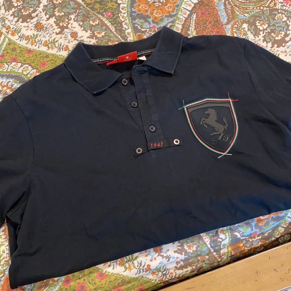 Ferrari puma polo shirt